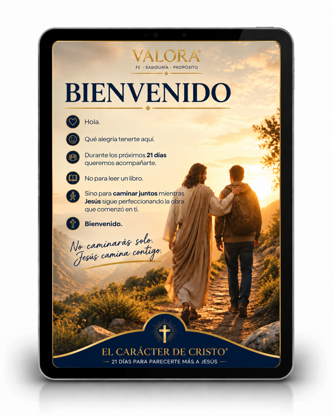 El Carácter de Cristo en tablet